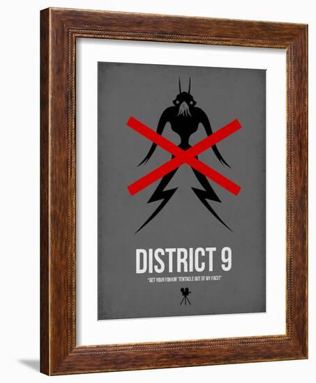 District-David Brodsky-Framed Art Print