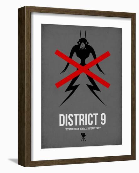 District-David Brodsky-Framed Art Print