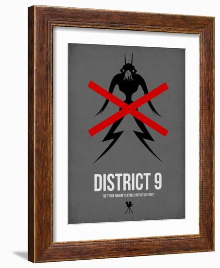 District-David Brodsky-Framed Art Print
