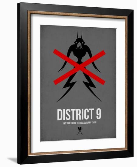 District-David Brodsky-Framed Art Print