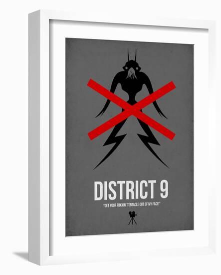 District-David Brodsky-Framed Art Print