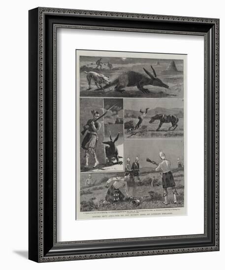 Disturbed South Africa, with the First Battalion Argyll and Sutherland Highlanders-null-Framed Giclee Print