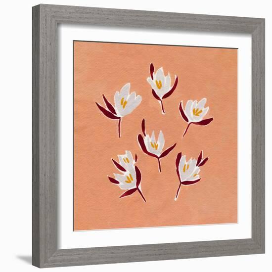 Ditsy Blooms I-Emma Caroline-Framed Art Print