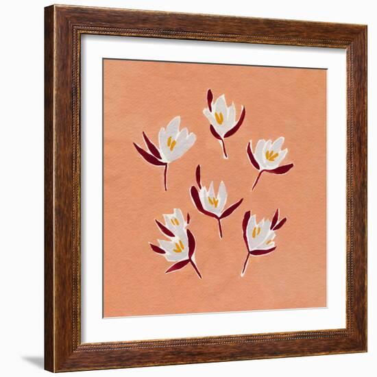 Ditsy Blooms I-Emma Caroline-Framed Art Print