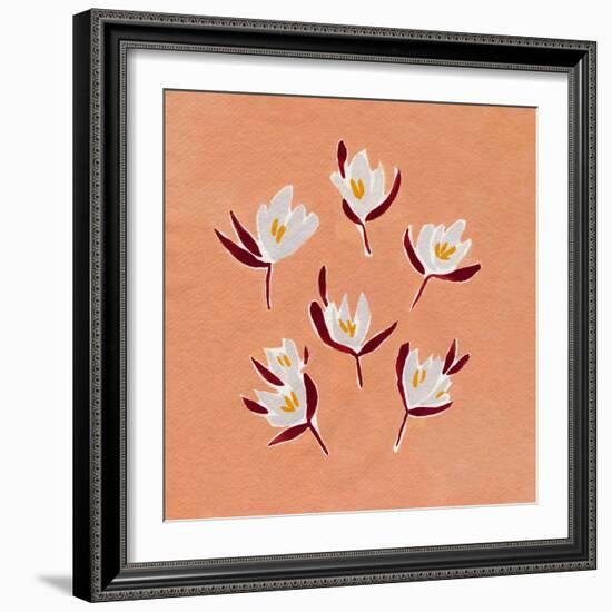 Ditsy Blooms I-Emma Caroline-Framed Art Print