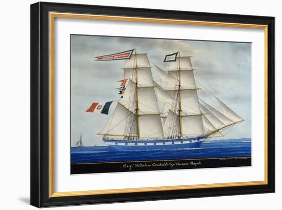 Dittatore Garibaldi Brigantine-null-Framed Giclee Print