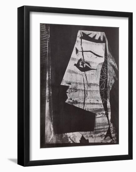 Diurnes - Jacqueline au regard d'oiseau-Picasso & Villers-Framed Premium Edition