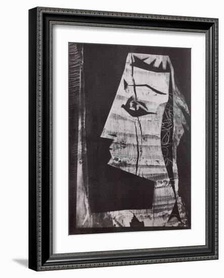 Diurnes - Jacqueline au regard d'oiseau-Picasso & Villers-Framed Premium Edition