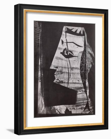 Diurnes - Jacqueline au regard d'oiseau-Picasso & Villers-Framed Premium Edition