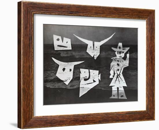 Diurnes - Le magicien aux toros-Picasso & Villers-Framed Premium Edition