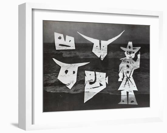 Diurnes - Le magicien aux toros-Picasso & Villers-Framed Premium Edition