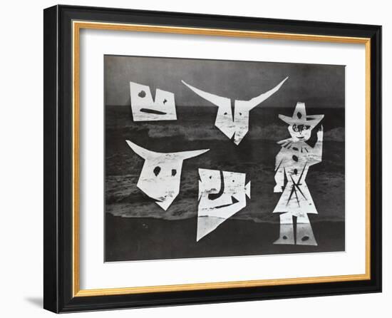 Diurnes - Le magicien aux toros-Picasso & Villers-Framed Premium Edition