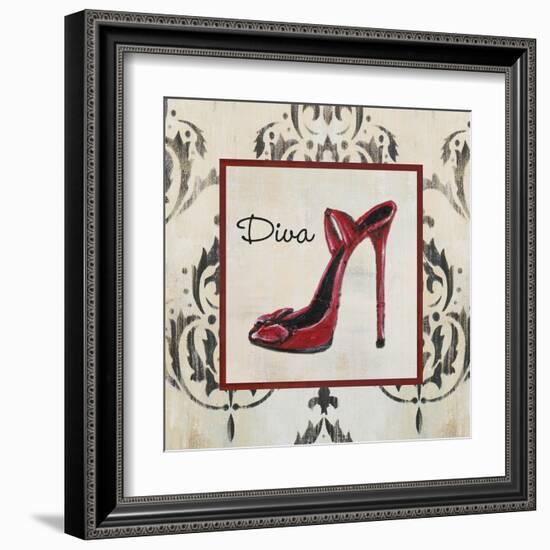 Diva Shoe-Hakimipour-ritter-Framed Art Print