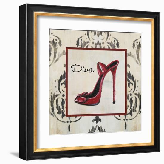Diva Shoe-Hakimipour-ritter-Framed Art Print