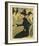 Divan Japonais-Henri de Toulouse-Lautrec-Framed Giclee Print