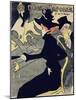 Divan Japonais-Henri de Toulouse-Lautrec-Mounted Art Print