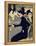 Divan Japonais-Henri de Toulouse-Lautrec-Framed Stretched Canvas