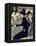 Divan Japonais-Henri de Toulouse-Lautrec-Framed Stretched Canvas