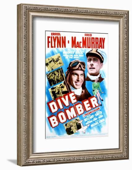 Dive Bomber - Movie Poster Reproduction-null-Framed Photo