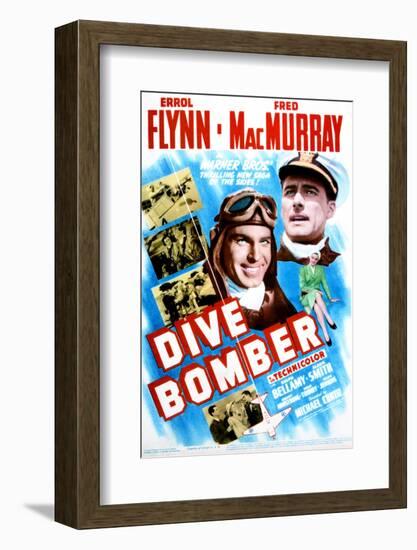 Dive Bomber - Movie Poster Reproduction-null-Framed Photo