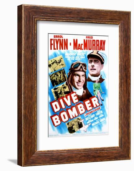 Dive Bomber - Movie Poster Reproduction-null-Framed Photo