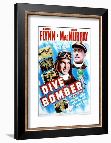 Dive Bomber - Movie Poster Reproduction-null-Framed Photo