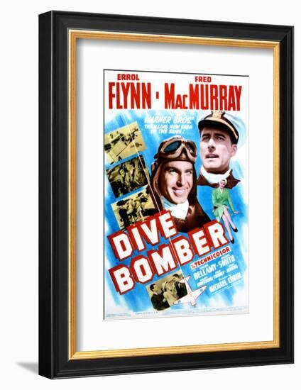 Dive Bomber - Movie Poster Reproduction-null-Framed Photo