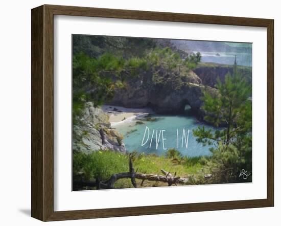 Dive In-Kimberly Glover-Framed Giclee Print