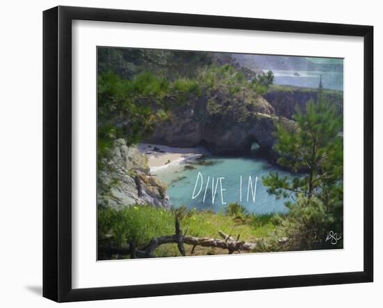 Dive In-Kimberly Glover-Framed Giclee Print