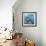 Diver And Prehistoric Life, Artwork-Richard Bizley-Framed Premium Photographic Print displayed on a wall