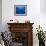 Diver Swims with Giant Manta Ray, Mexico-Jeffrey Rotman-Framed Photographic Print displayed on a wall