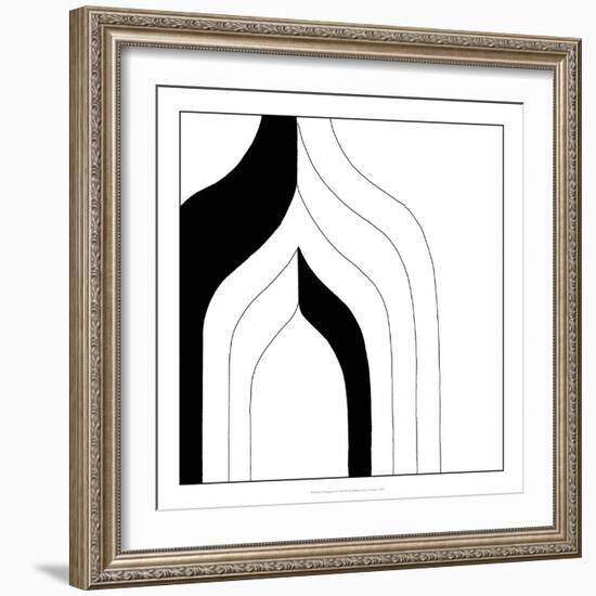 Divergence II-Chariklia Zarris-Framed Art Print