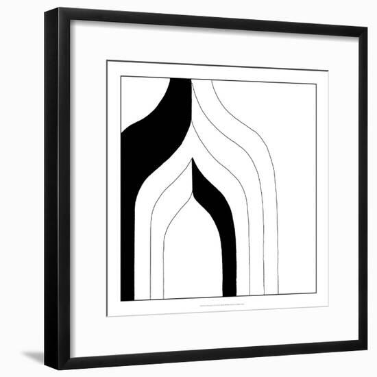 Divergence II-Chariklia Zarris-Framed Art Print