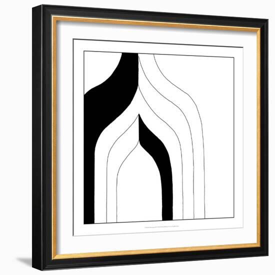 Divergence II-Chariklia Zarris-Framed Art Print