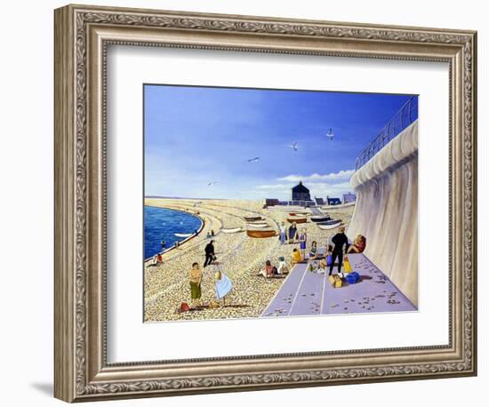 Divers under the Sea Wall, 2008-Liz Wright-Framed Giclee Print