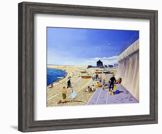 Divers under the Sea Wall, 2008-Liz Wright-Framed Giclee Print