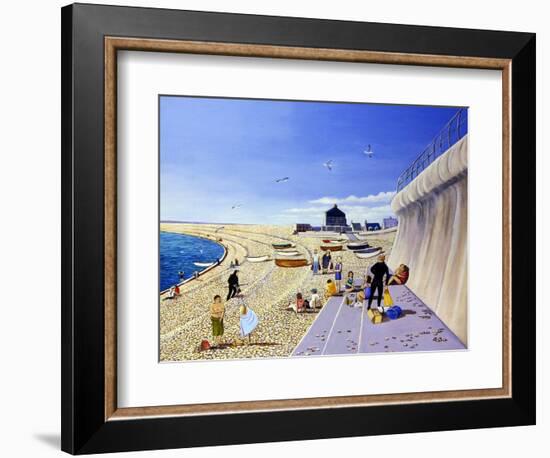 Divers under the Sea Wall, 2008-Liz Wright-Framed Giclee Print