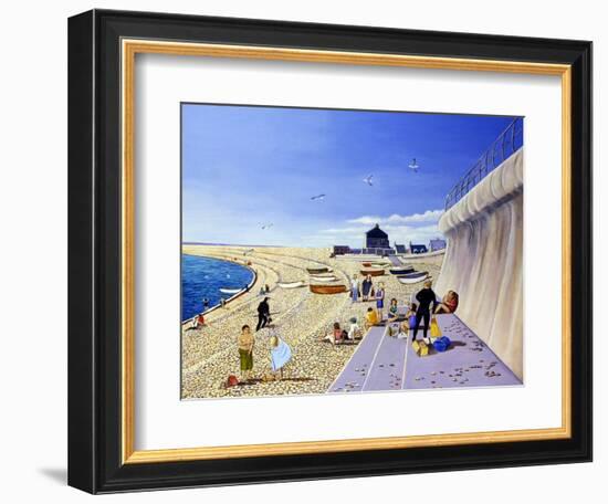 Divers under the Sea Wall, 2008-Liz Wright-Framed Giclee Print