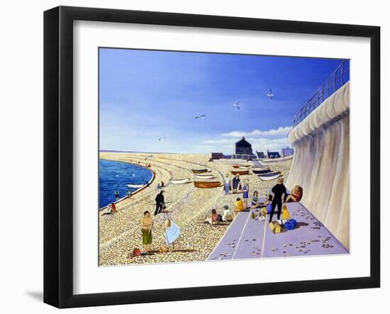 Divers under the Sea Wall, 2008-Liz Wright-Framed Giclee Print