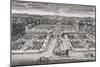 Diverses vues de Chantilly : vue et perspective du canal, des jardins et du château-Adam Perelle-Mounted Giclee Print