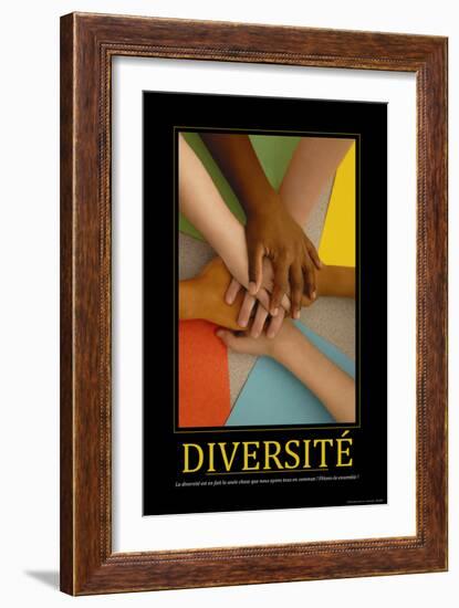 Diversité (French Translation)-null-Framed Photo