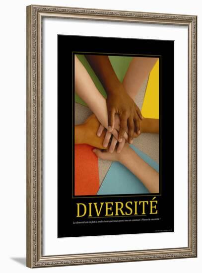 Diversité (French Translation)-null-Framed Photo