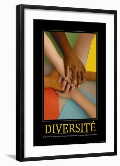 Diversité (French Translation)-null-Framed Photo