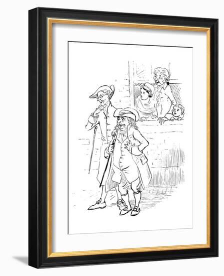 Diverting History of John Gilpin-Randolph Caldecott-Framed Premium Giclee Print