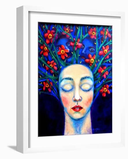 Divided, February 2021 (Oil Painting)-Maylee Christie-Framed Giclee Print