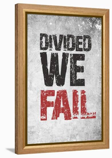 Divided We Fail-Kindred Sol Collective-Framed Stretched Canvas