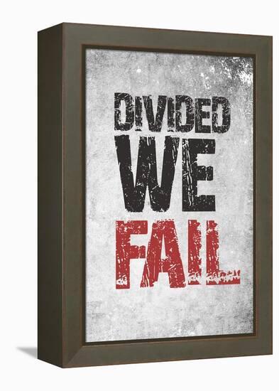 Divided We Fail-Kindred Sol Collective-Framed Stretched Canvas