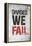 Divided We Fail-Kindred Sol Collective-Framed Stretched Canvas