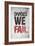 Divided We Fail-Kindred Sol Collective-Framed Art Print