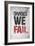 Divided We Fail-Kindred Sol Collective-Framed Art Print